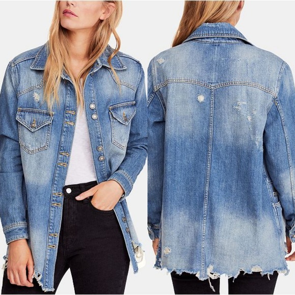 free people moonchild shirt jacket